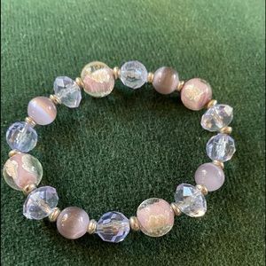 Lavender Beaded bracelet